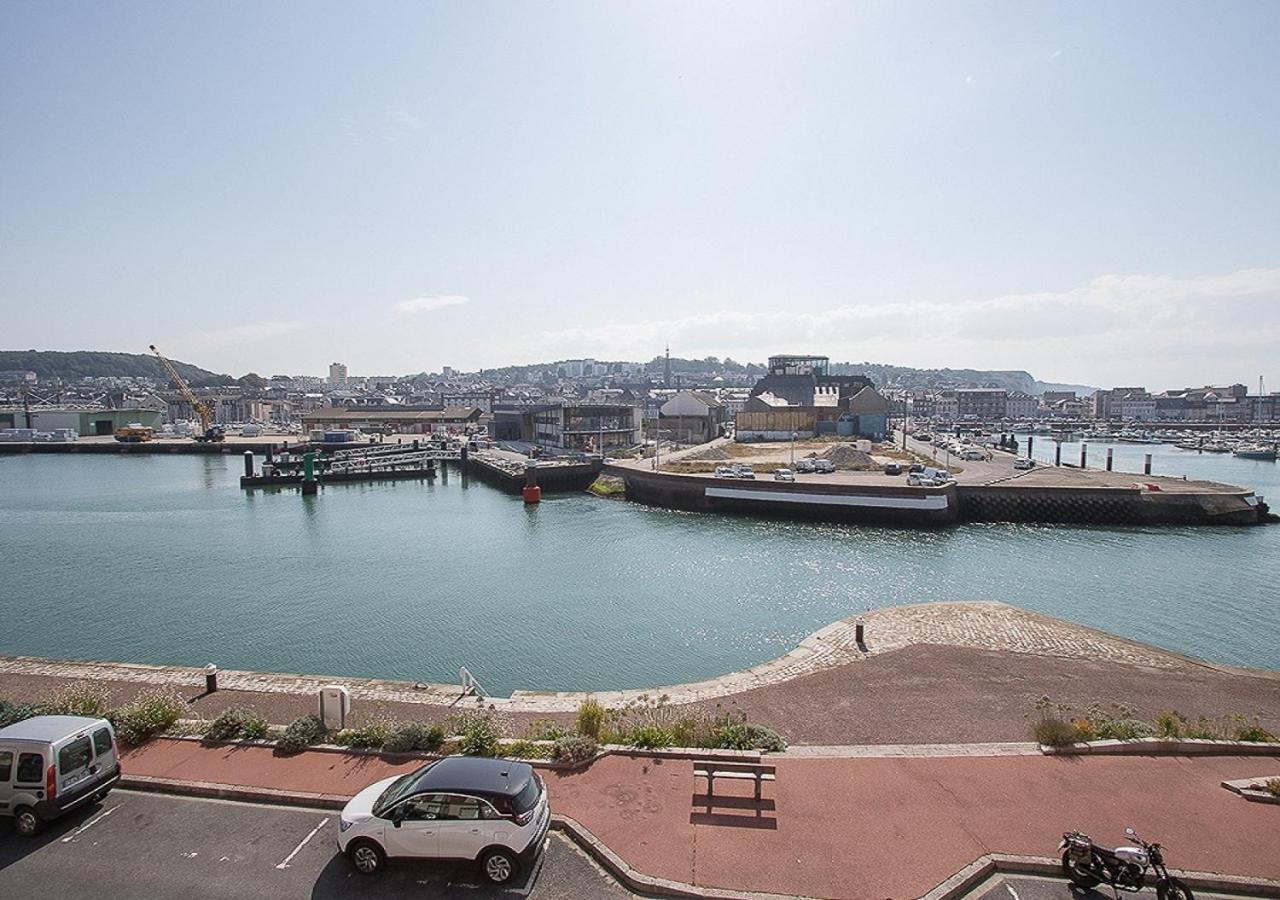 A Babord Fecamp Appartement Vue Port Et Mer Linge Inclus Exterior foto