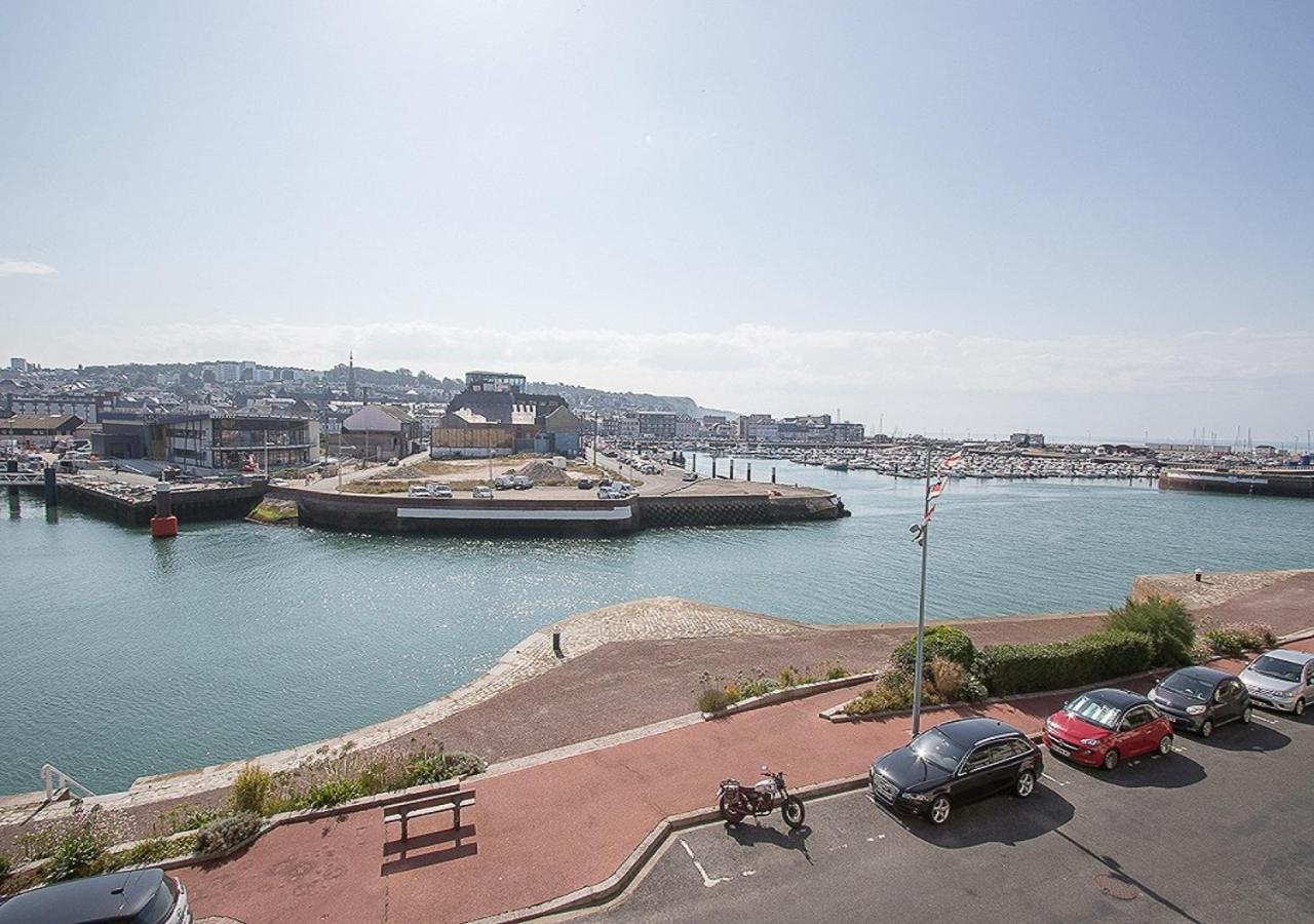 A Babord Fecamp Appartement Vue Port Et Mer Linge Inclus Exterior foto