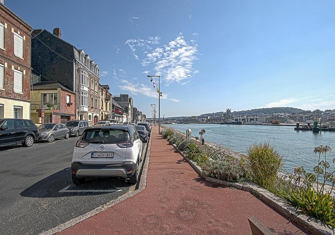 A Babord Fecamp Appartement Vue Port Et Mer Linge Inclus Exterior foto