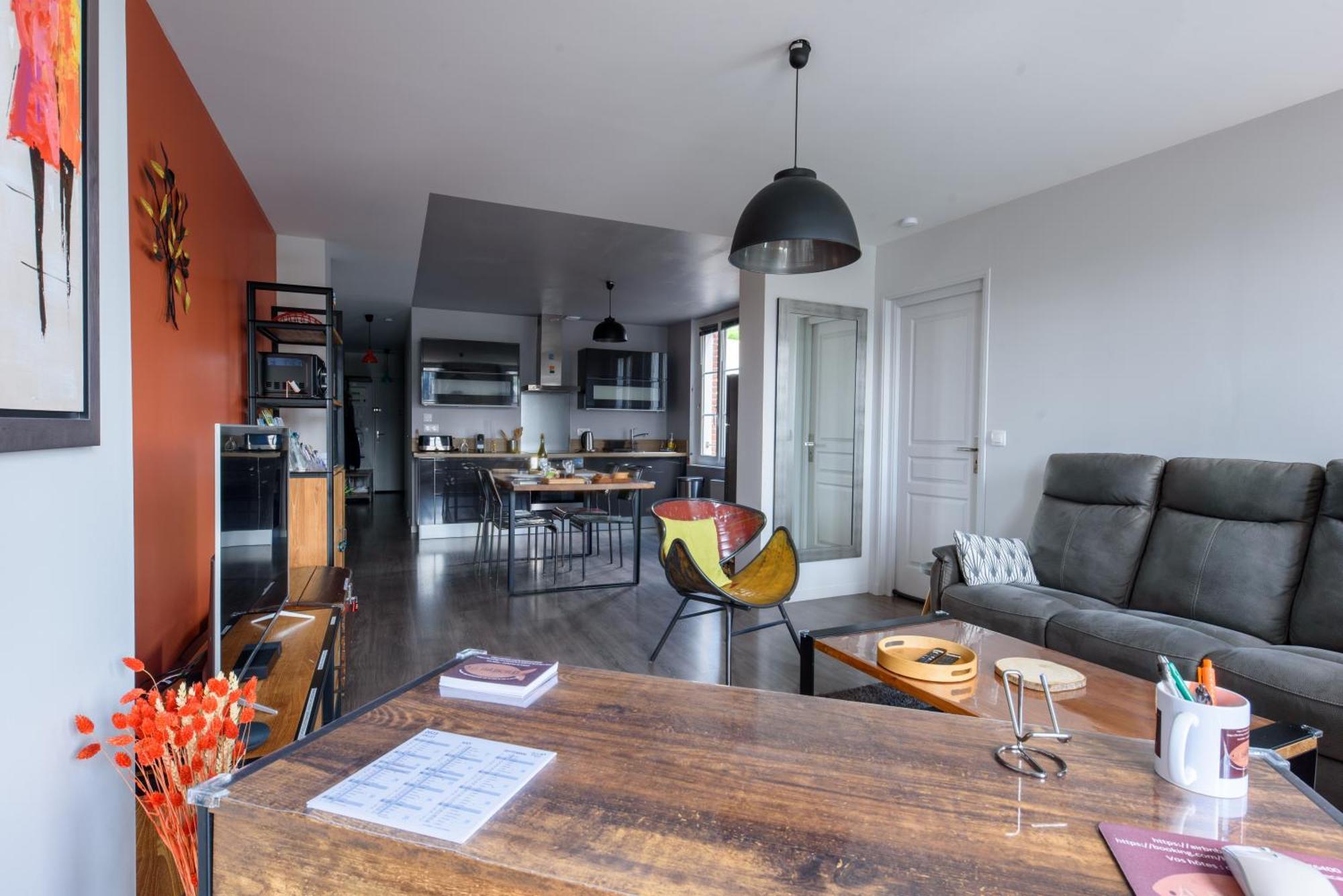 A Babord Fecamp Appartement Vue Port Et Mer Linge Inclus Exterior foto