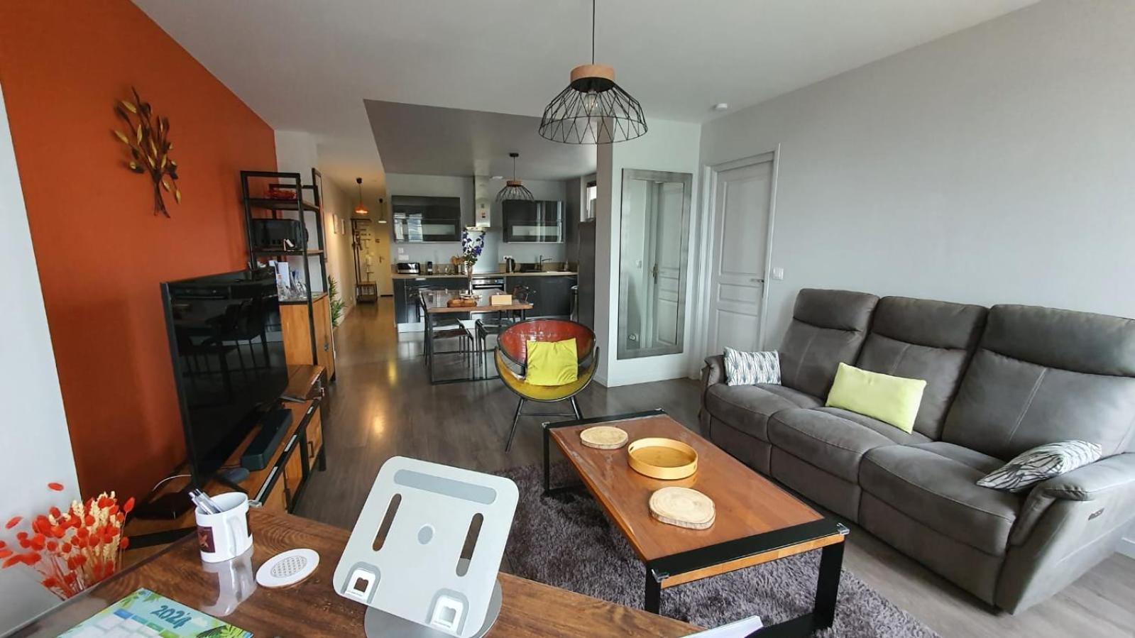 A Babord Fecamp Appartement Vue Port Et Mer Linge Inclus Exterior foto