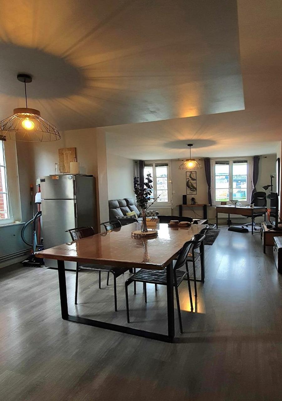 A Babord Fecamp Appartement Vue Port Et Mer Linge Inclus Exterior foto