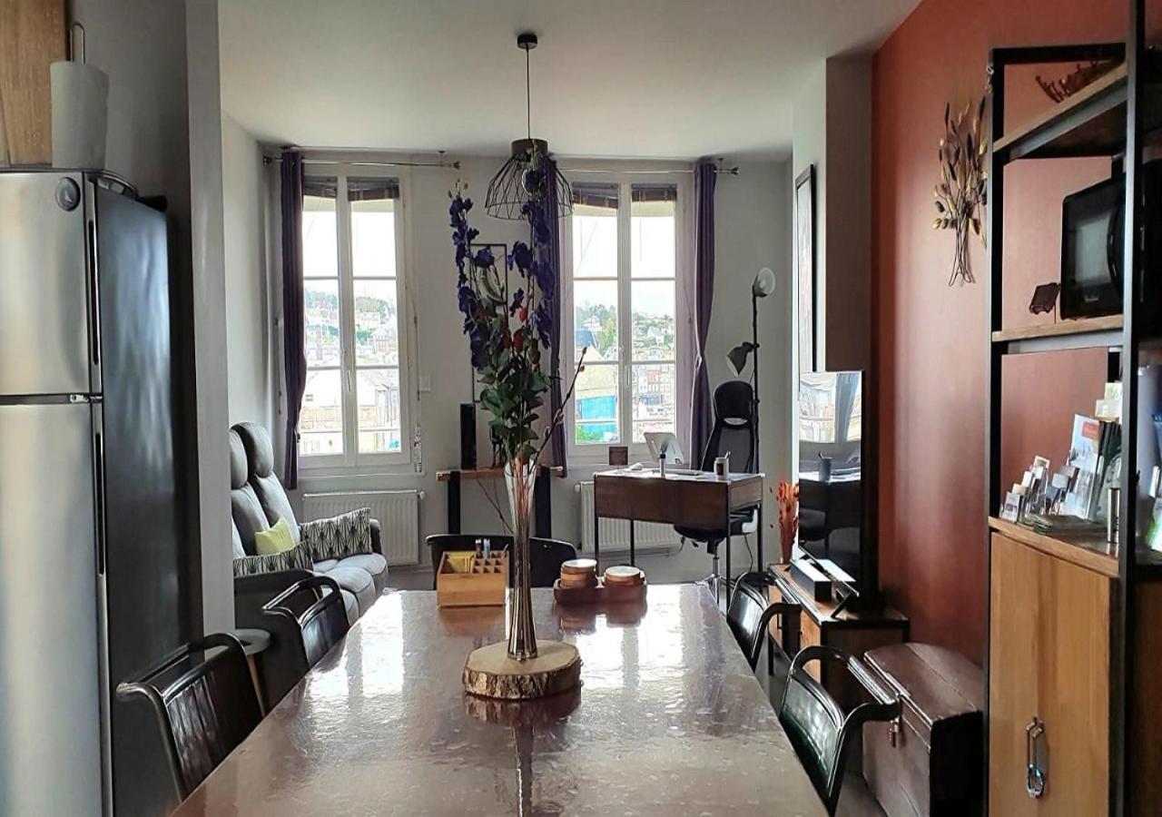 A Babord Fecamp Appartement Vue Port Et Mer Linge Inclus Exterior foto